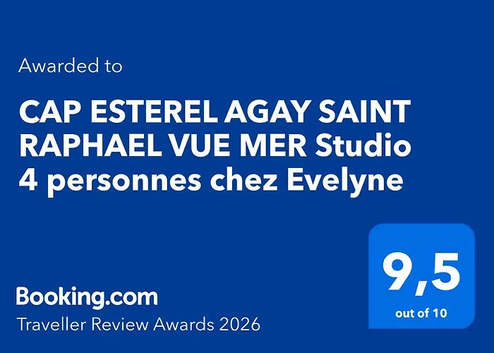 Cap Esterel Agay Raphael Vue 4 Personnes Chez Evelyne 아파트 *