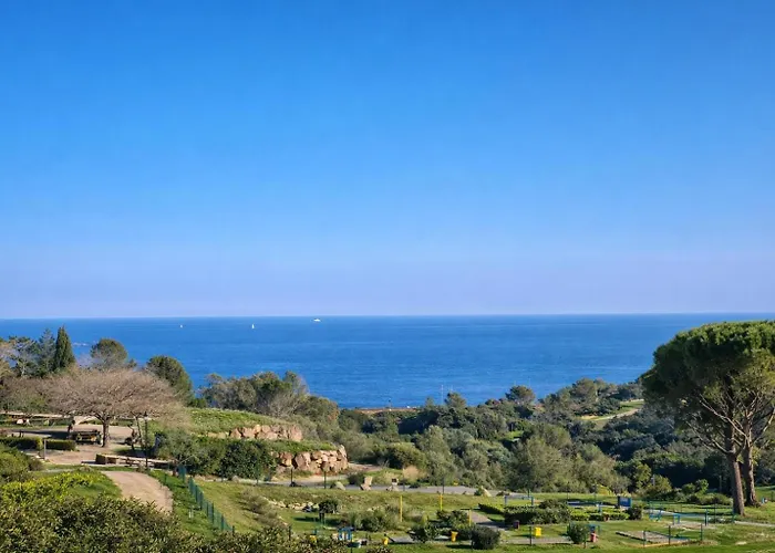 아파트 Cap Esterel Agay Raphael Vue 4 Personnes Chez Evelyne *